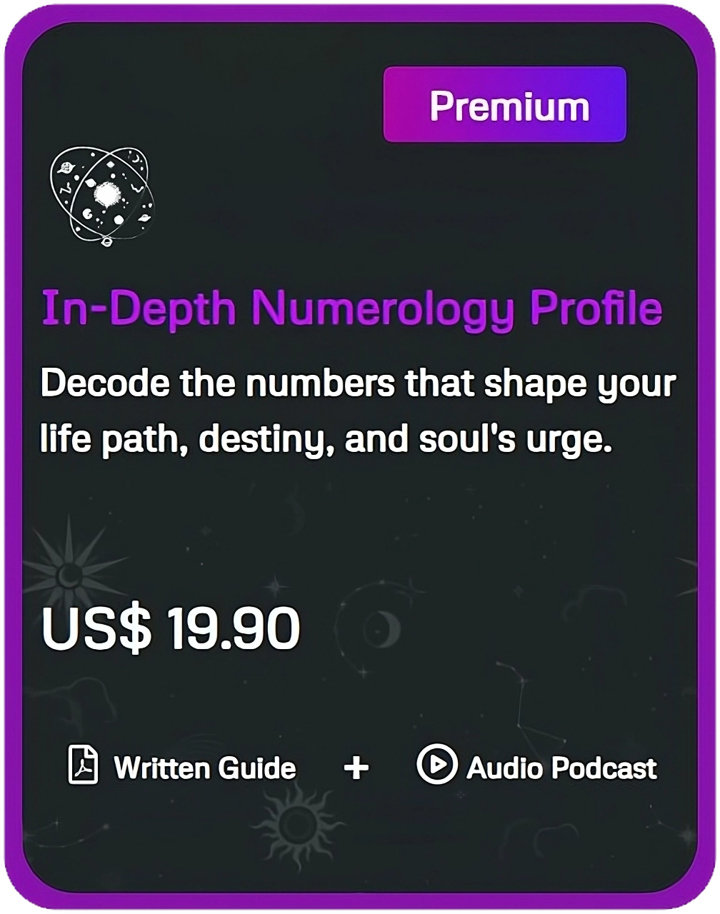 Numerology Chart