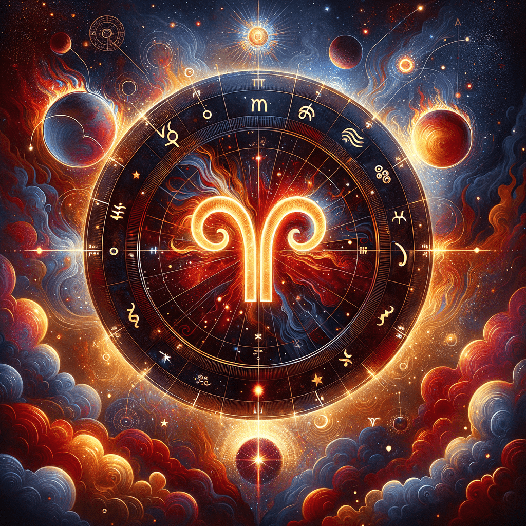 North node in Aries: the lunar node axis running from Aries to Libra in a natal chart