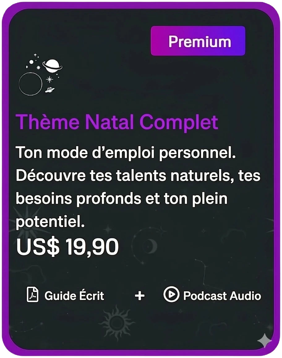 Thème natal complet