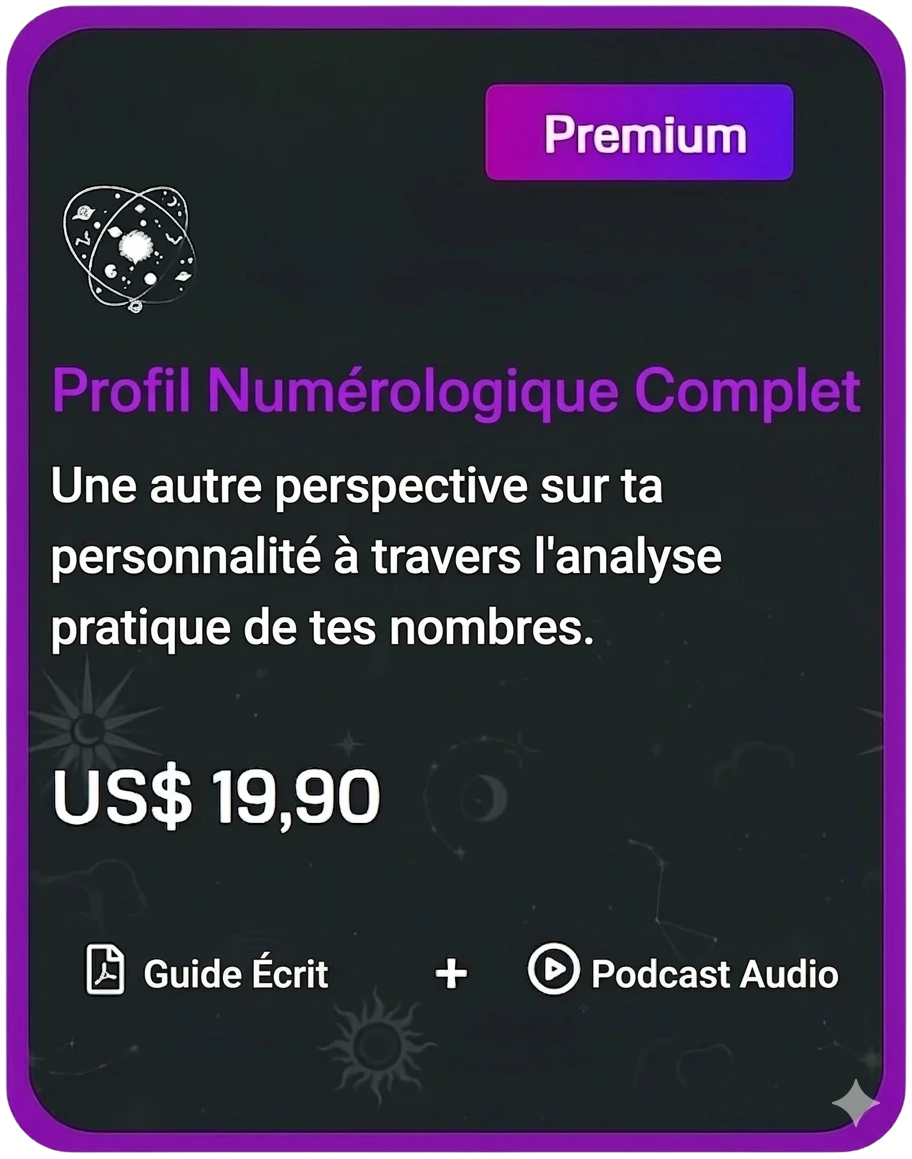 Thème numérologique complet